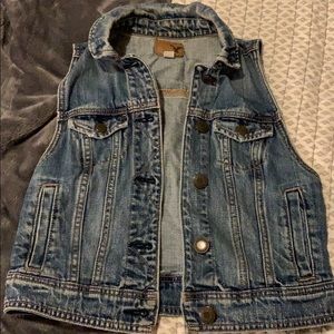 Denim vest American eagle